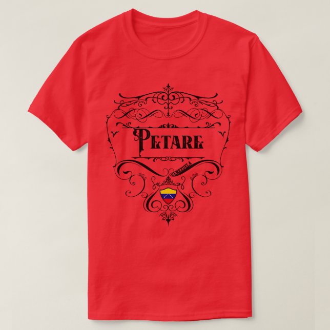 Petare-Vintagens utformning T Shirt (Design framsida)