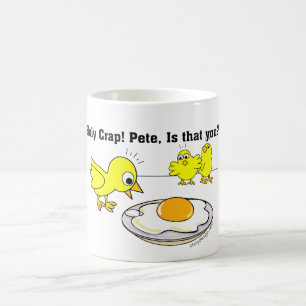 Pete är att dig? Ägghumor Magisk Mugg