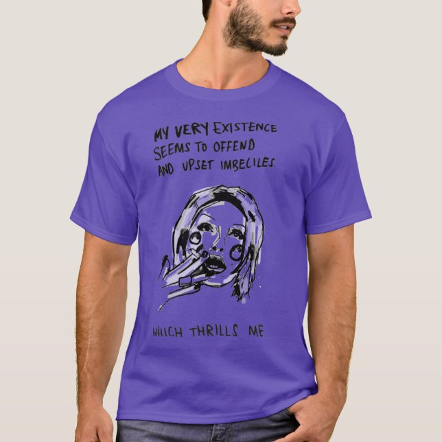 Pete Burns vän T Shirt (Framsida)