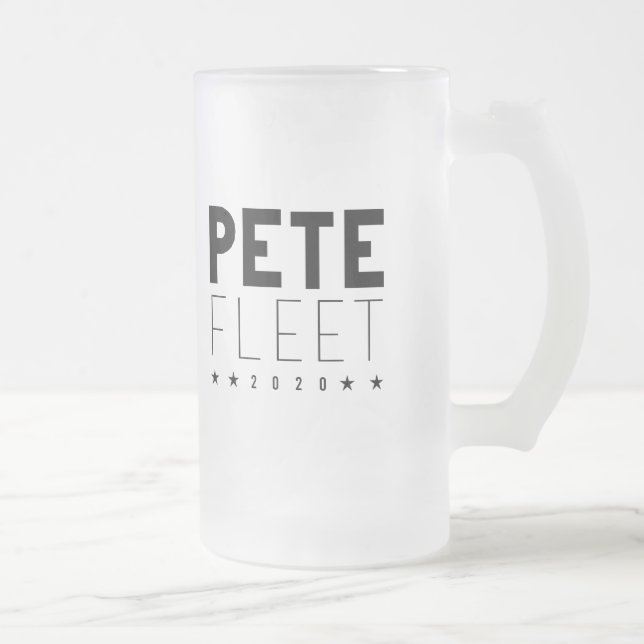 Pete Fleet 2020 Frostat Ölglas (Höger)