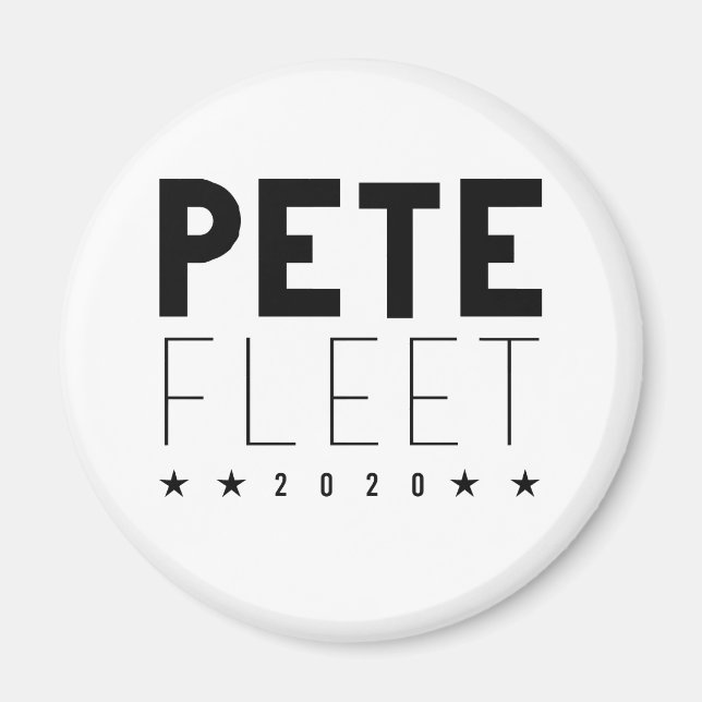 Pete Fleet 2020 Magnet (Framsidan)