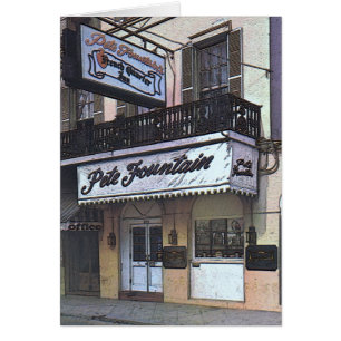Pete Fontän Klubb, New Orleans Hälsningskort