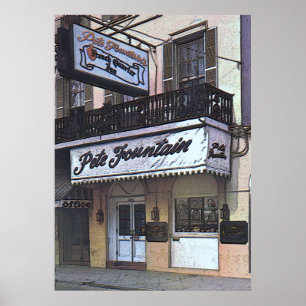 Pete fontän klubb, New Orleans Poster