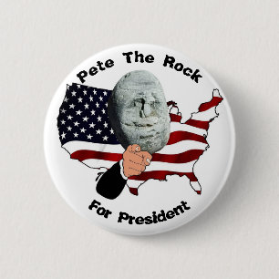 Pete för President Button Knapp