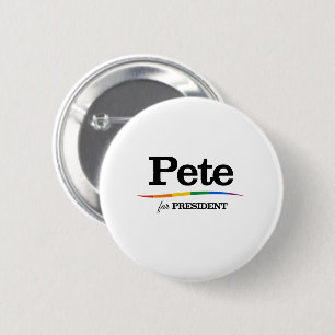 Pete för president knapp