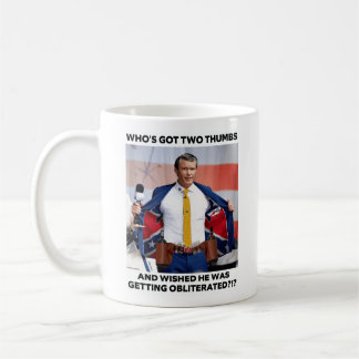PETE HEGSETH "OBLITERATED" COFFEE MUG KAFFEMUGG