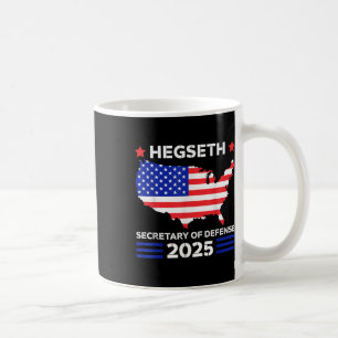 Pete Hegseth Secretary of Defensee 2025 Trump Ploc Kaffemugg