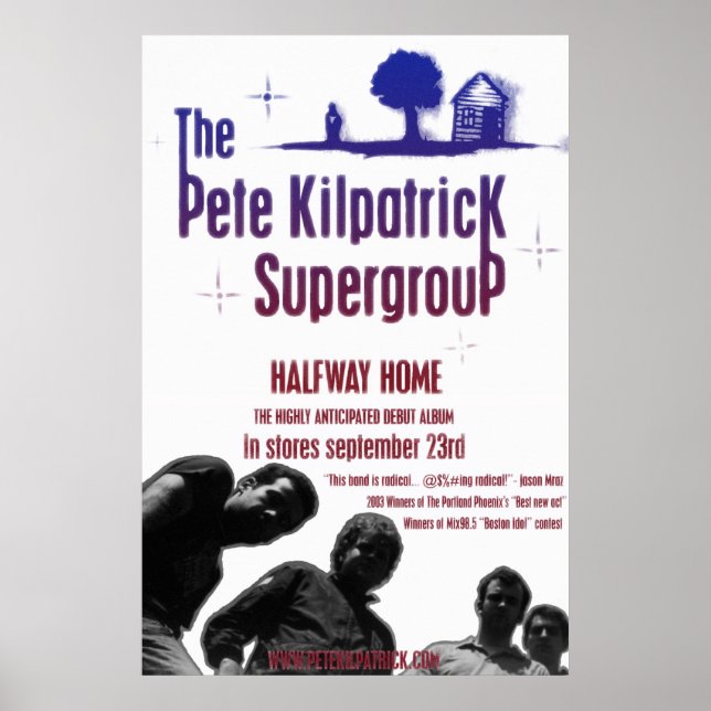 Pete Kilpatrick Supergroup Poster (Framsidan)