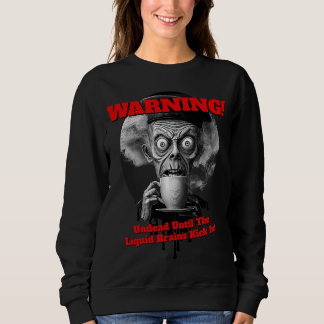Pete: Liquid Brain Mornings T Shirt (Framsida)