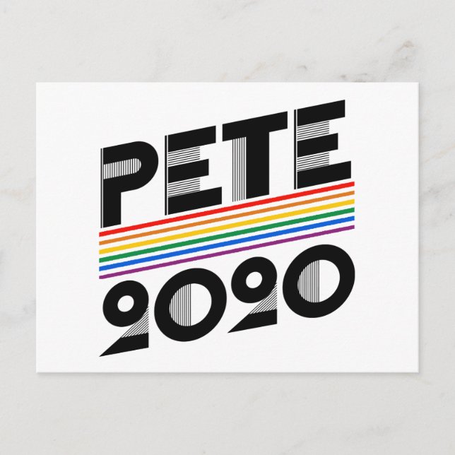 Pete Pride 2020 Vykort (Framsida)
