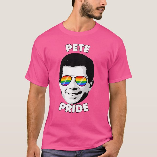 Pete Pride Solglasögon T Shirt (Framsida)