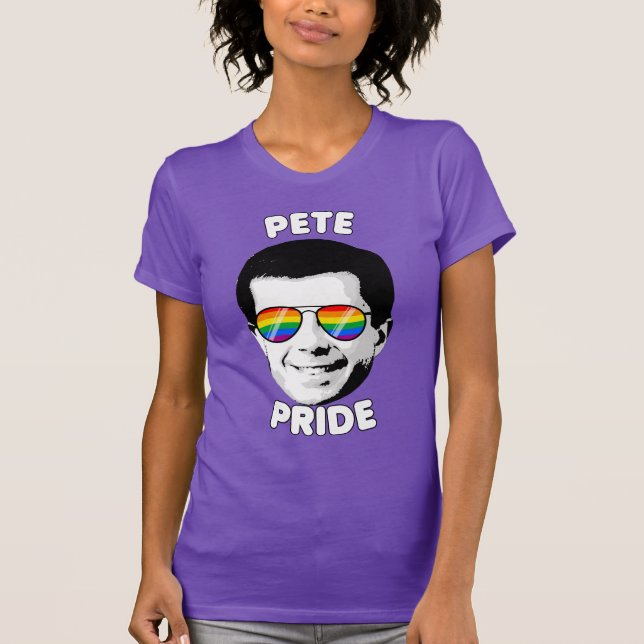 Pete Pride Solglasögon T Shirt (Framsida)