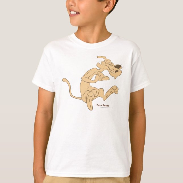 Pete Puma Excited Tee Shirt (Framsida)