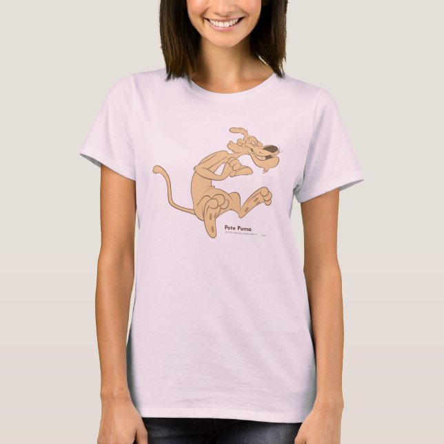 Pete Puma Excited Tee Shirt (Framsida)