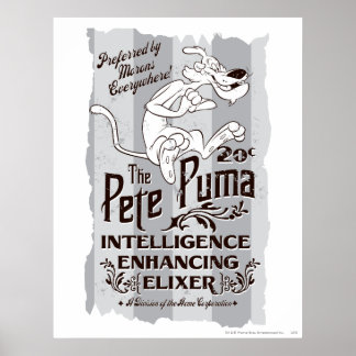 Pete Puma Intelligens Elixir Poster