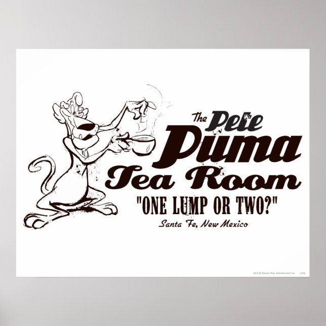 Pete Puma Tea Room 2 Poster (Framsidan)