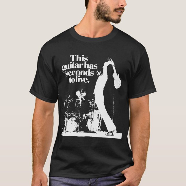 Pete Townshend The Who Denna gitarr har sekunder k T Shirt (Framsida)