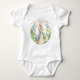 Peter Babbit Vår Blooms Blue Baby Shower T Shirt