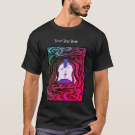 Peter Behrens Kiss Kärlek Abstrakt Art nouveau T Shirt
