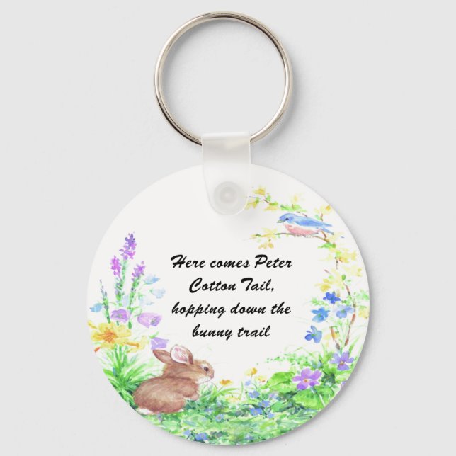 Peter Cotton Tail - Nyckelring (Framsida)