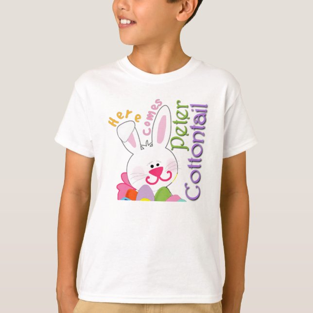 Peter Cottontail Kids T-Shirt (Framsida)