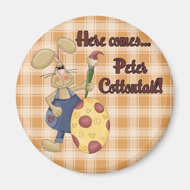 Peter Cottontail Magnet (Framsidan)