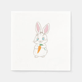 Peter Cottontail  Pappersservett