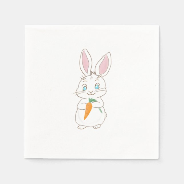 Peter Cottontail  Pappersservett (Framsidan)