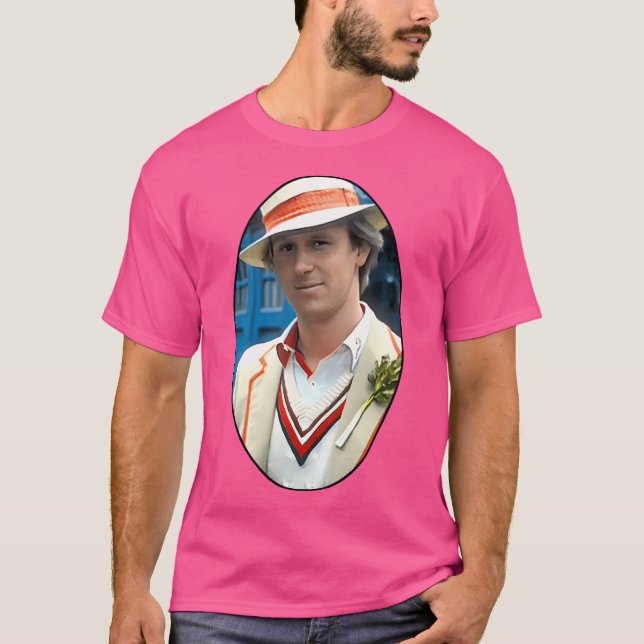 Peter Davison (5:e Doktor) T Shirt (Framsida)