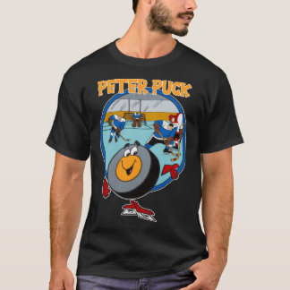 Peter Design Puck Tecknade figurer Classic T Shir T Shirt