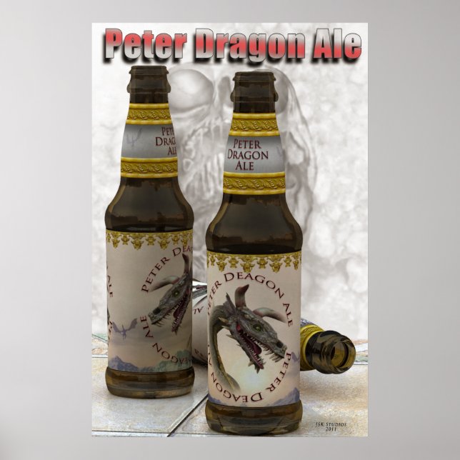 PETER Dragon Ale poster 2011 (Framsidan)