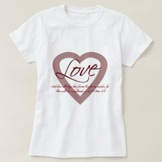 Peter för kärlek 1 4:8 t shirt