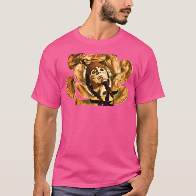 Peter Gabriel Flower Costume T Shirt (Framsida)