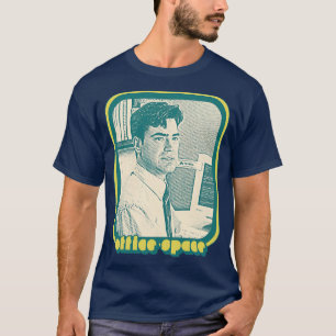 Peter Gibbons Office Space Aesthetic 90s Fläkt Des T Shirt