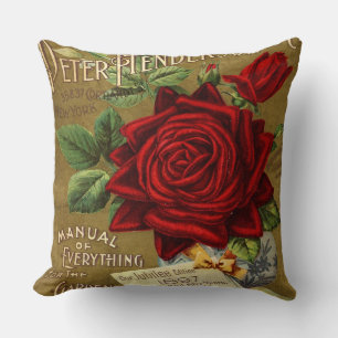 Peter Henderson & Co. Garden Catalog Ad Kudde