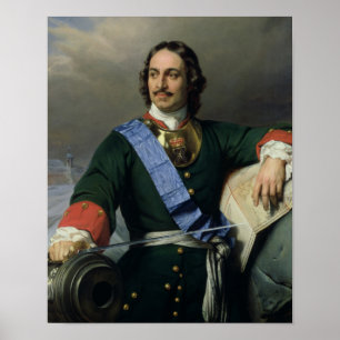 Peter I Underbaren - Paul Delaroche Poster