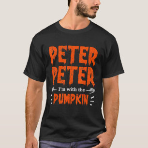 Peter Im med Pumpkin Halloween Costume Couple T Shirt