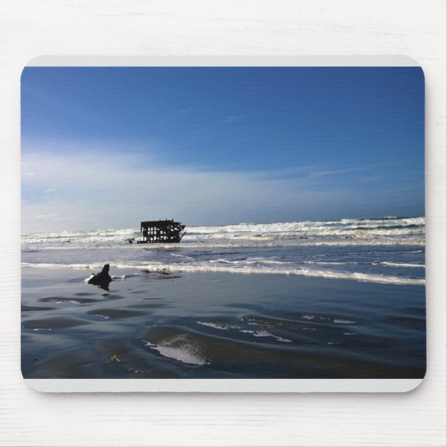 Peter Iredale Shipwreck, Oregon Kusten Musmatta (Framsidan)