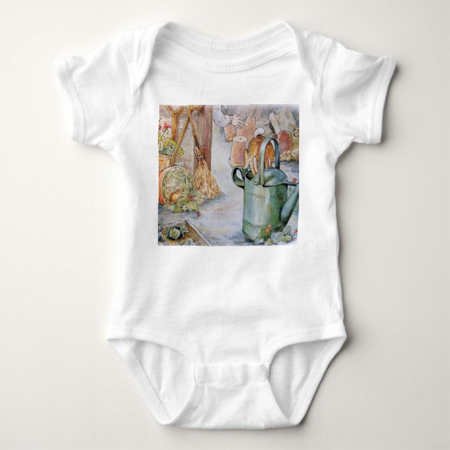 Peter Jumping in a Watering Can T Shirt (Framsida)