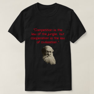 Peter Kropotkin citat om ömsesidigt bistånd T Shirt