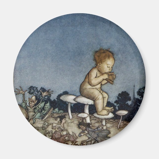 Peter lekte hans flöjt magnet (Framsidan)