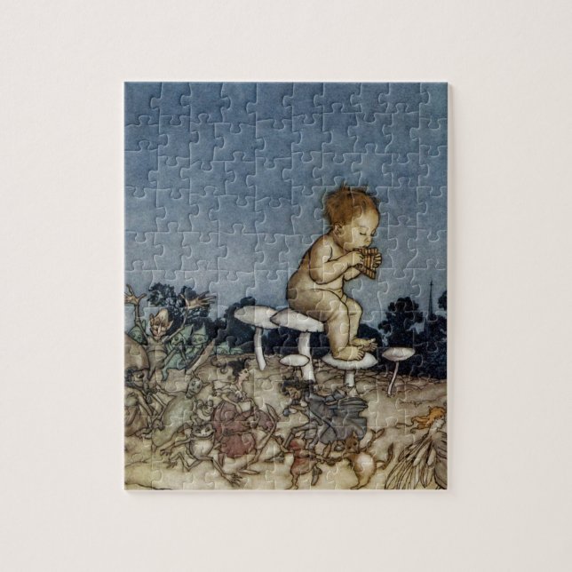 Peter lekte hans flöjt pussel (Vertikal)