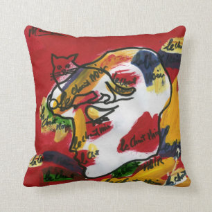"Peter max art stil"abstrakt kudde