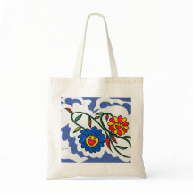 Peter Max färgstarka vattenfärgade daisy och moln