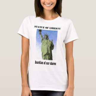 Peter Max stil grönt och Blue Dam Liberty T Shirt