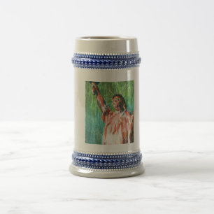 Peter Max stil Irish himlar och Liberty Mugg