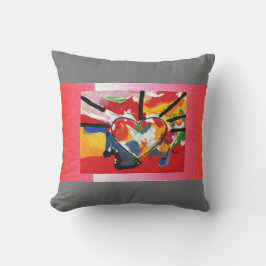 Peter Max stil-konstverket American MoJo Pillow Kudde
