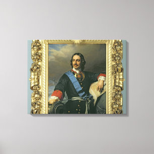 Peter mig den underbara 1838en canvastryck
