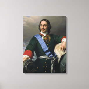 Peter mig den underbara 1838en canvastryck