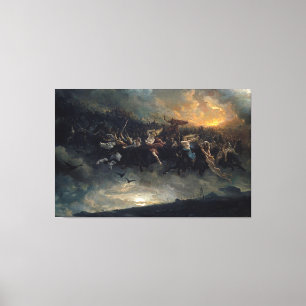 Peter Nicolai - Arbo Vilden Hunt i Odin_Q9 Canvastryck